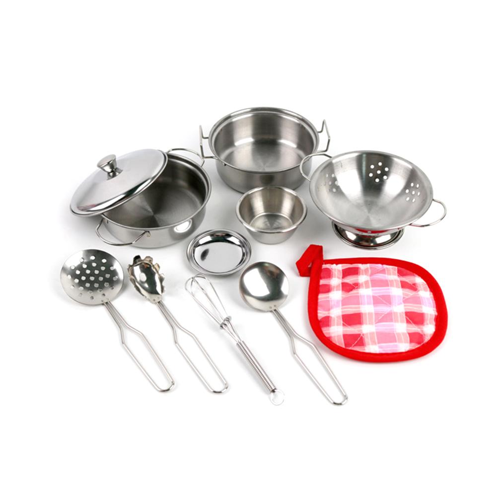 Kids Outdoor Mud Kitchen Accessories - Kitchen Pretend Play Accessories Toys with
