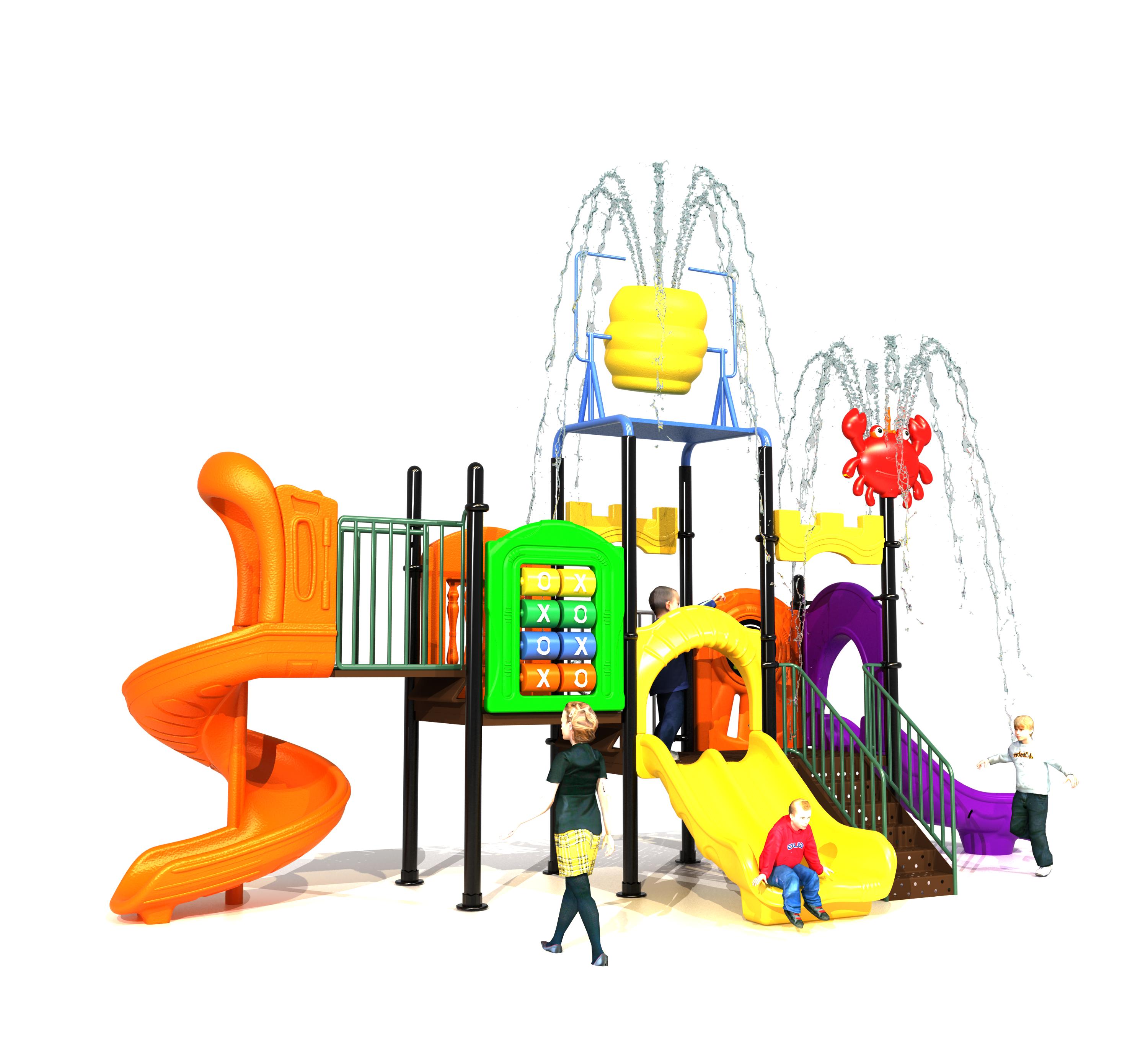 Kids Outdoor Water Park - High Quality Outdoor Playground Equipment, New
