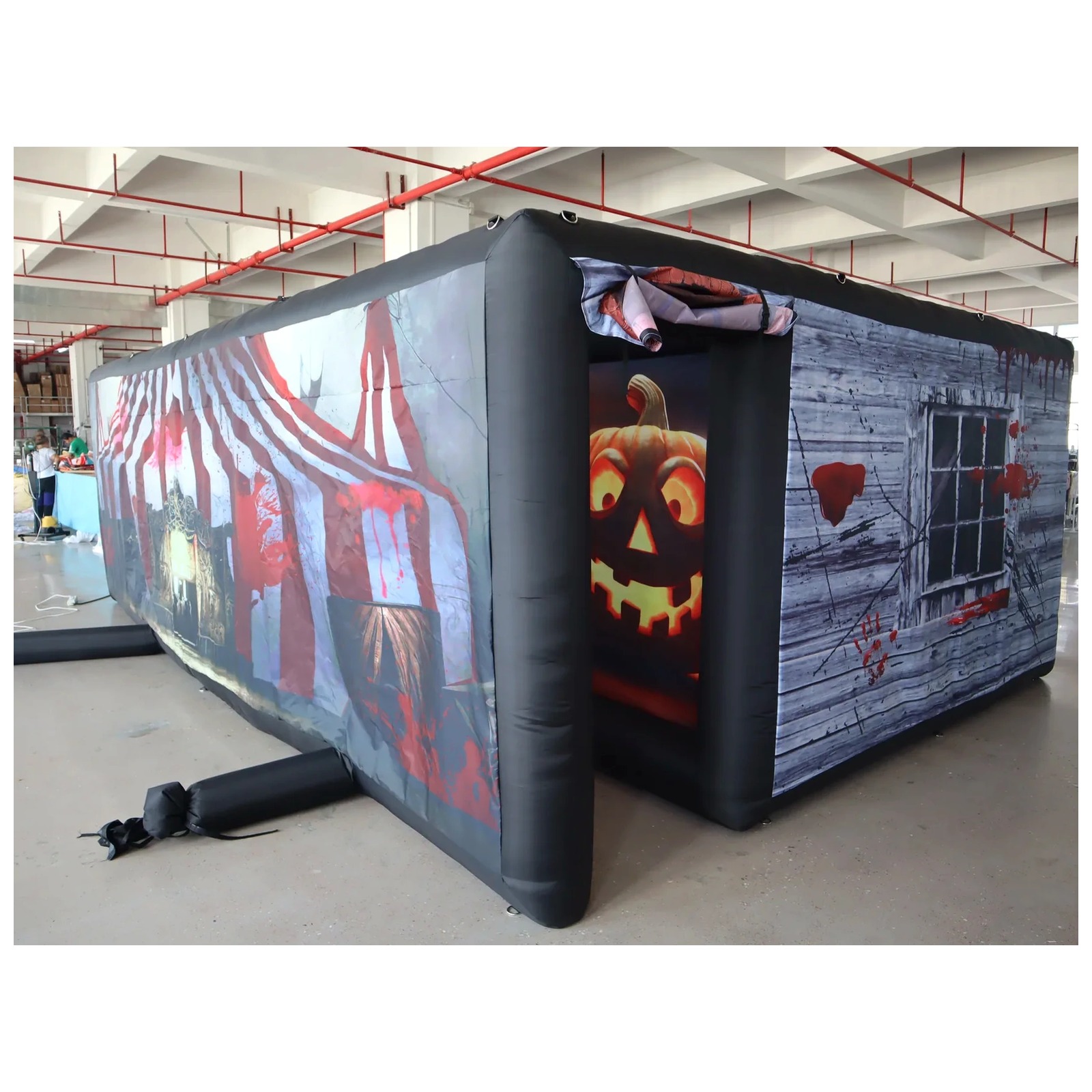 Kids Outdoor Inflatable - Inflatable Maze 4X6m 13X20ft Haunted Circus