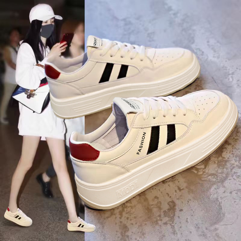 Kids Outdoor Shoes - Ladies Sports Heightening Sneakers Free Shipping