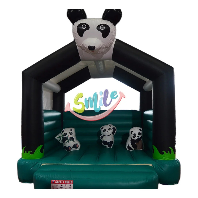 Kids Outdoor Inflatable - 13FT Panda Inflatable Jumping Castle for
