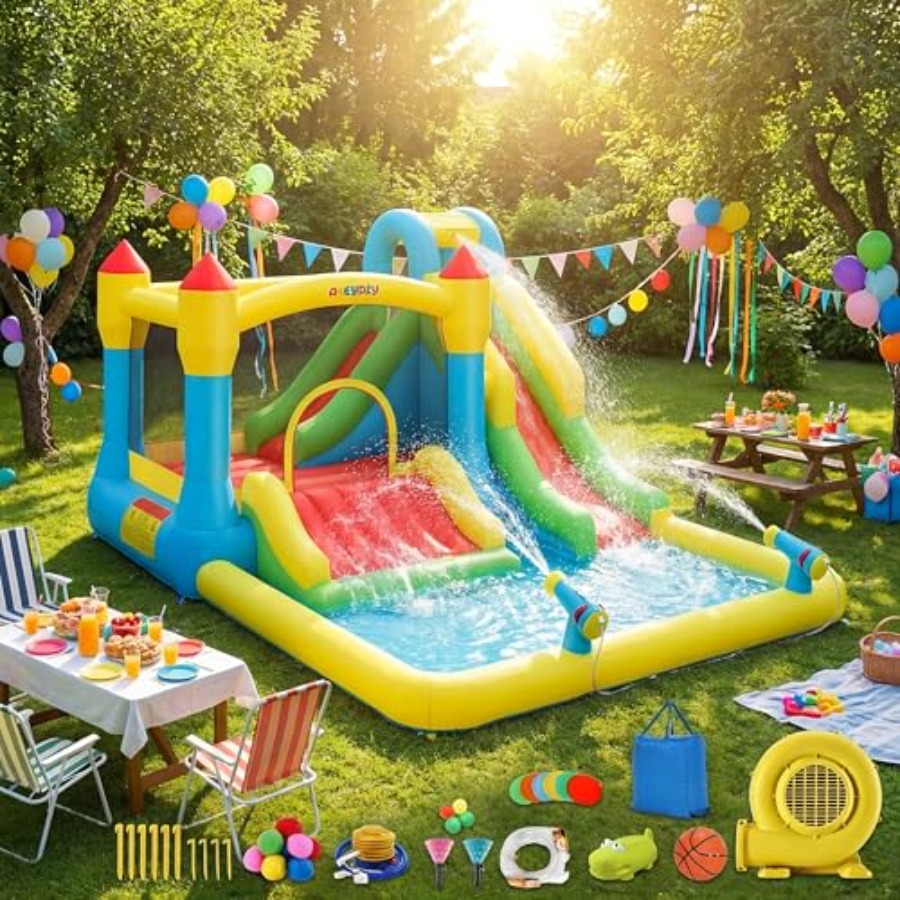Outdoor/Indoor inflatable wate - огляд і ціна Kids Outdoor Water Slide