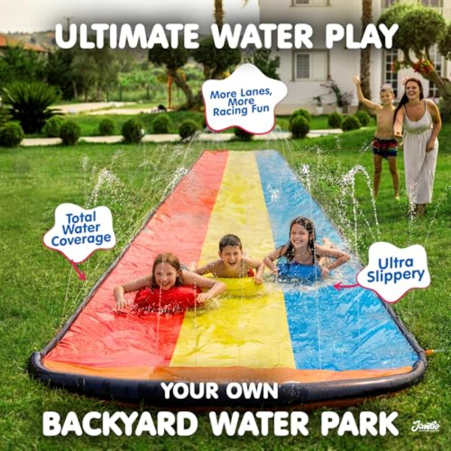 Backyard outdoor water fun for - огляд і ціна Kids Outdoor Water Slide