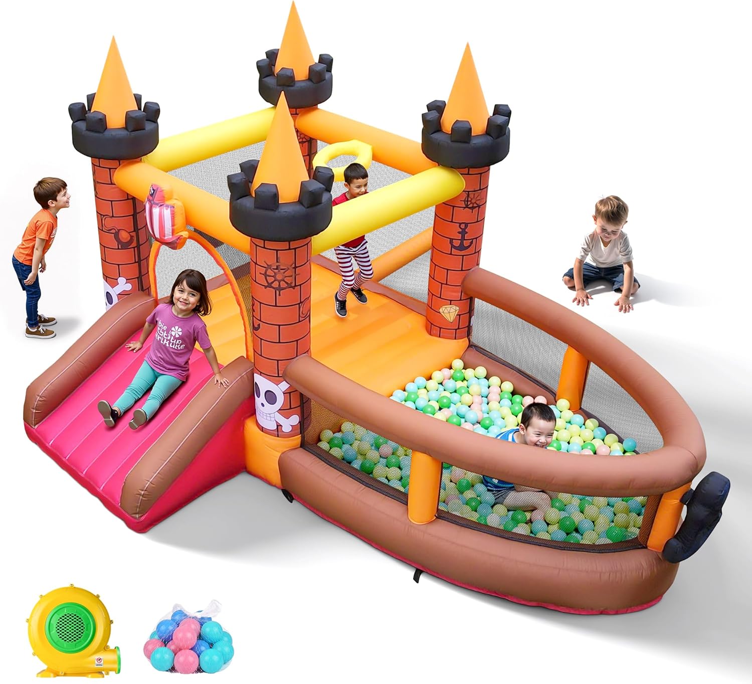 Inflatable Bounce House for Ki - огляд і ціна Kids Outdoor Inflatable