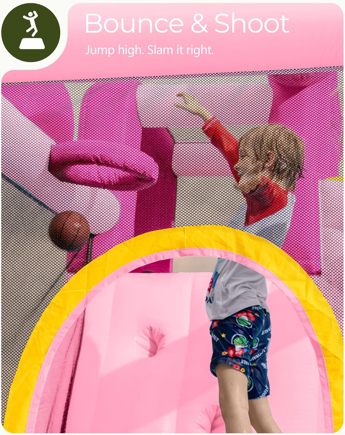 Pink Inflatable Water Slide Bo - огляд і ціна Kids Outdoor Water Slide