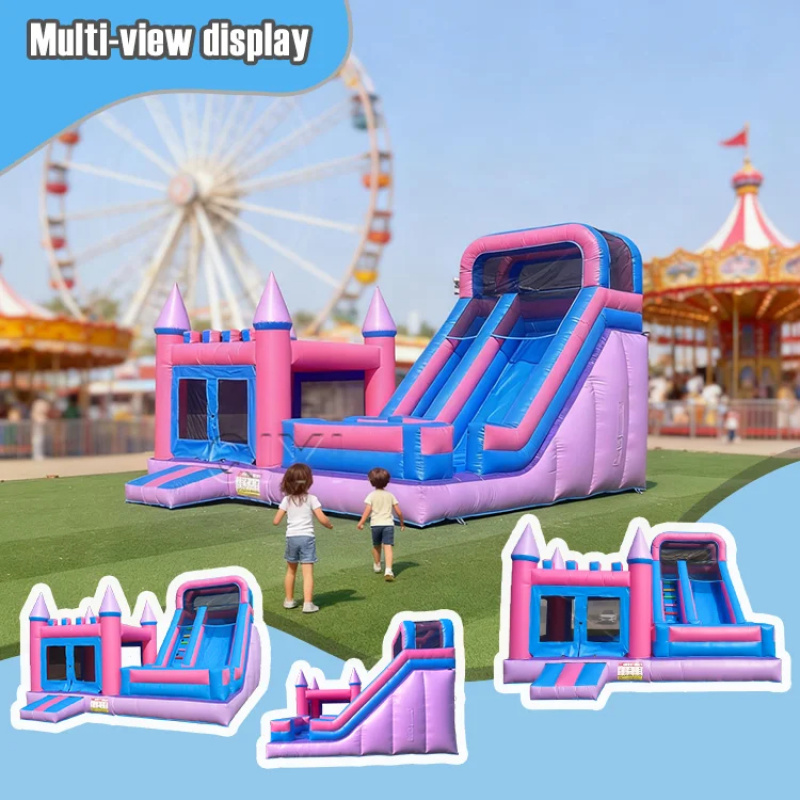 Commercial Bounce House Colorf - огляд і ціна Kids Outdoor Inflatable