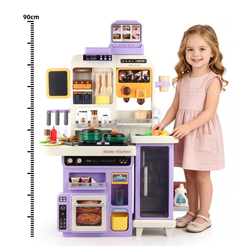90cm Large Pretend Play Kitche - огляд і ціна Kids Outdoor Kitchen Accessories