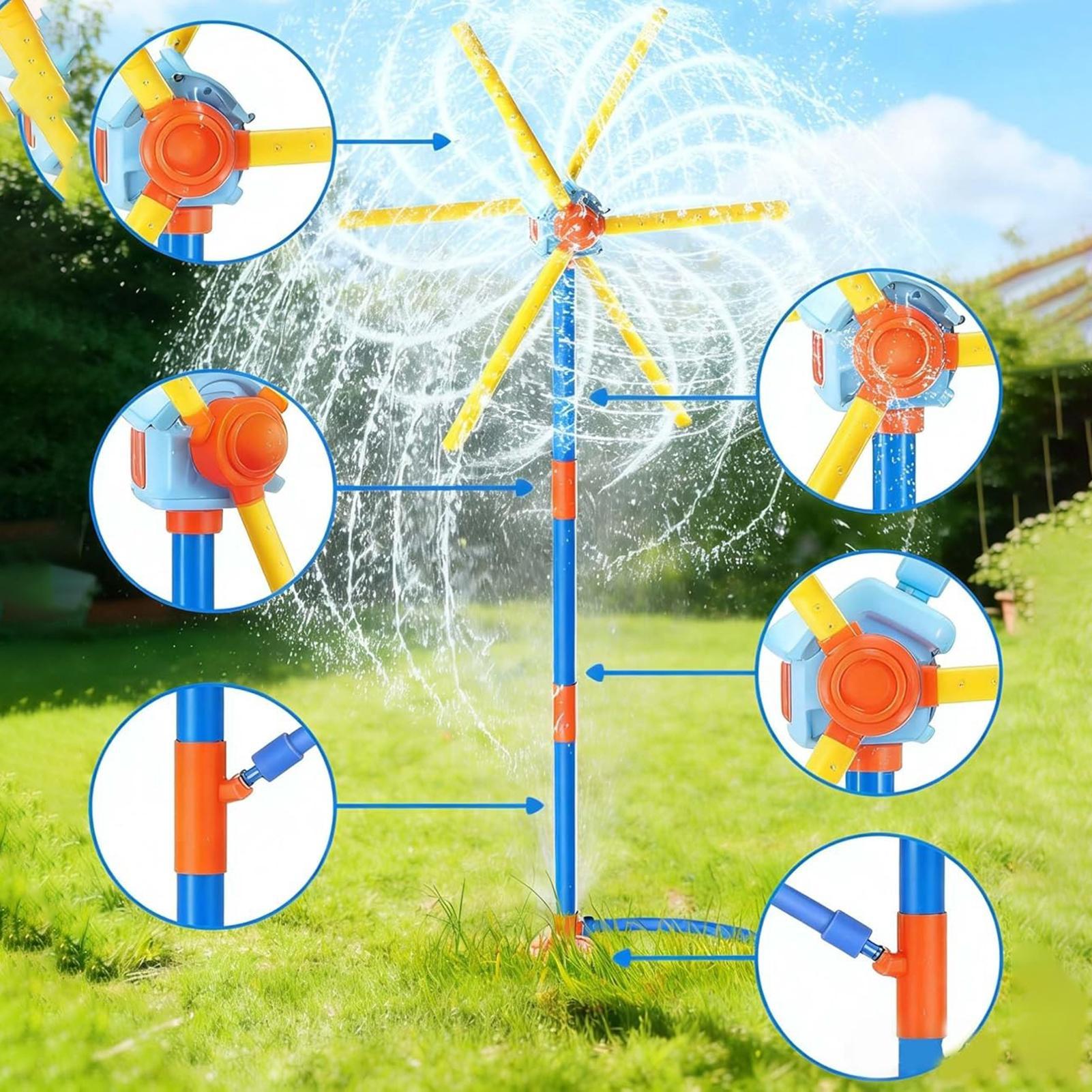 Kids Sprinkler Windmill Fun Sp - огляд і ціна Kids Outdoor Garden Set