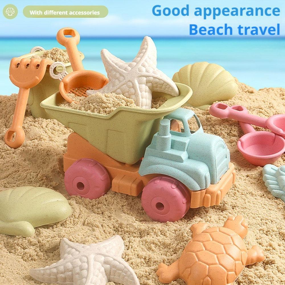 7Pcs Beach Sand Toys Set for C - огляд і ціна Kids Outdoor Storage