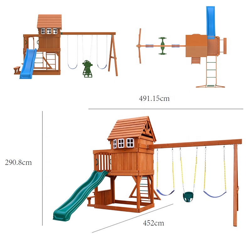 Large Outdoor Amusement Equipm - огляд і ціна Kids Outdoor Garden Set