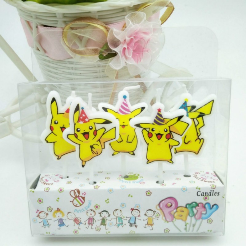 5pcs/lot Pokemon Birthday Cake - огляд і ціна Kids Outdoor Kitchen Accessories