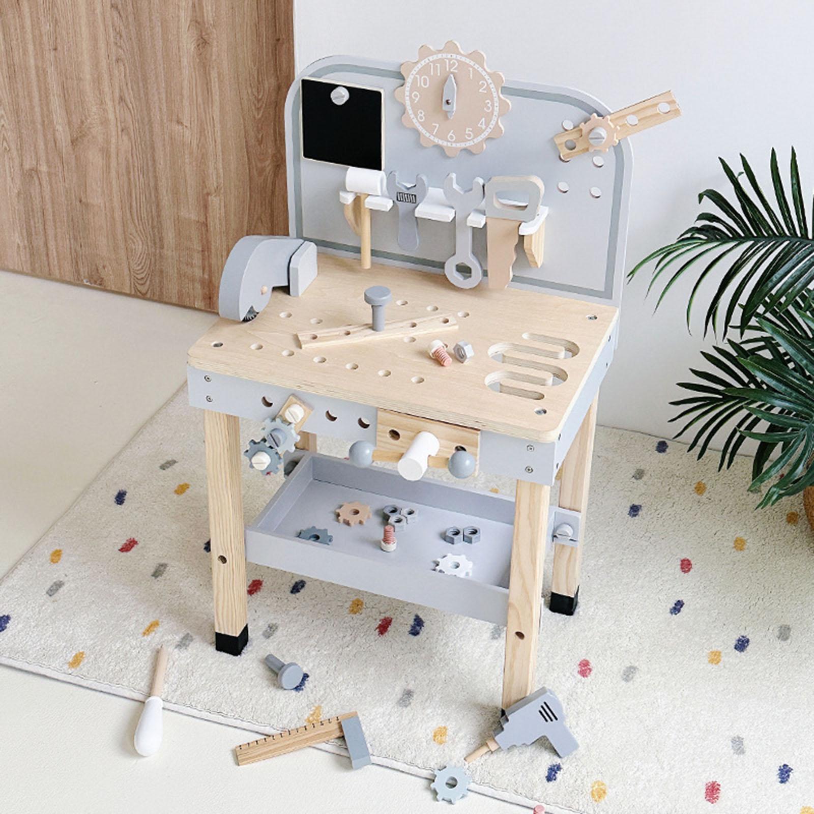 Tool Bench Toys DIY Large Play - огляд і ціна Kids Outdoor Wooden Playset