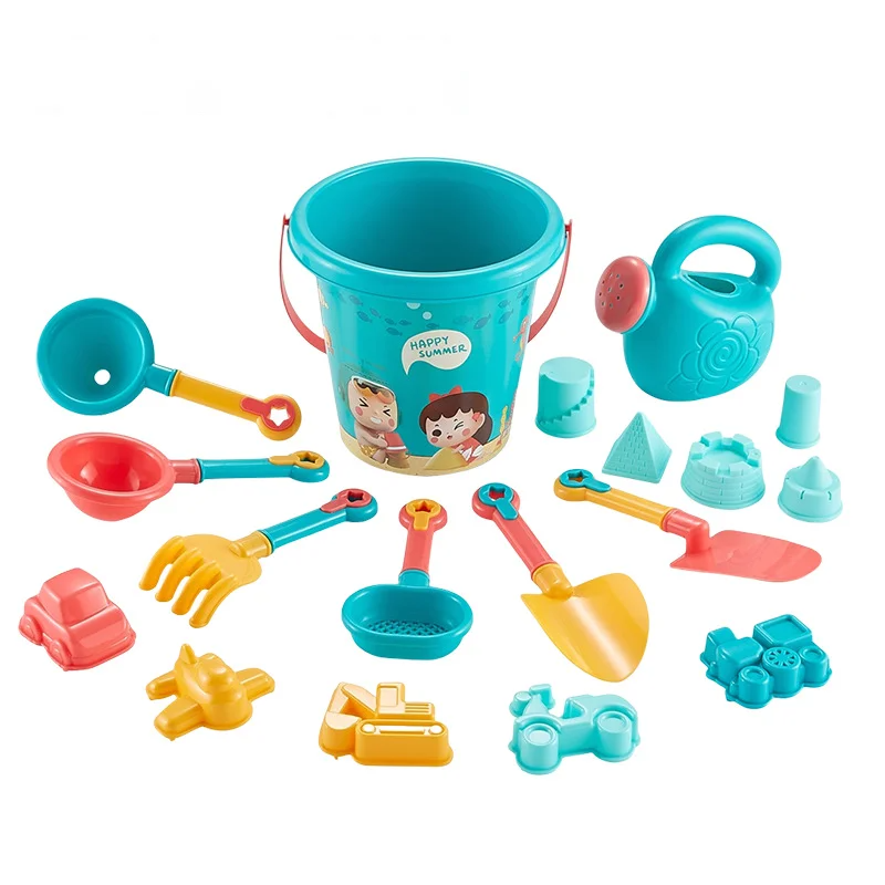 18PCS Beach Toy Set Bucket Sea - огляд і ціна Kids Outdoor Storage