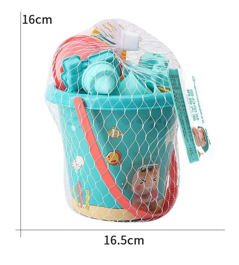 18PCS Beach Toy Set Bucket Sea - огляд і ціна Kids Outdoor Storage