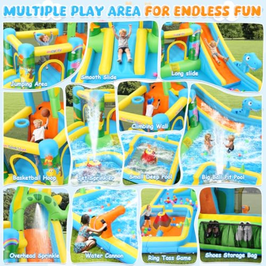 Outdoor backyard inflatable wa - огляд і ціна Kids Outdoor Water Slide