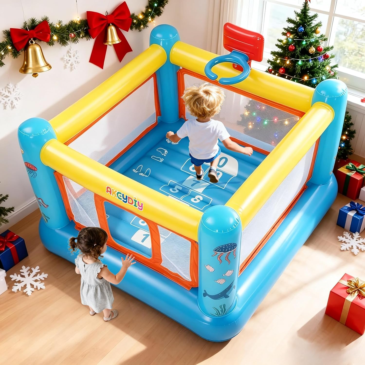 Bounce House, PVC Inflatable B - огляд і ціна Kids Outdoor Inflatable