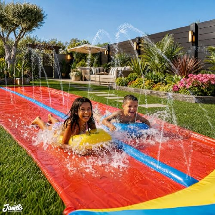 Outdoor backyard water slide f - огляд і ціна Kids Outdoor Water Slide
