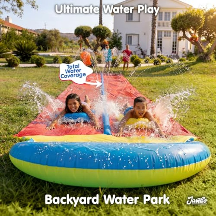 Outdoor backyard water slide f - огляд і ціна Kids Outdoor Water Slide
