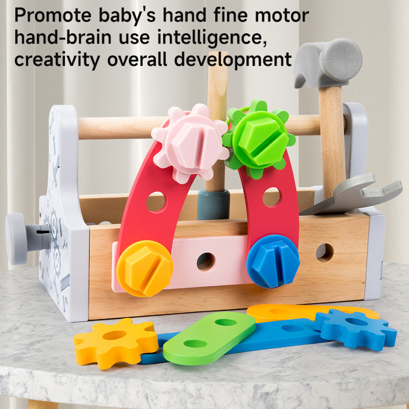 Children Toolbox Wooden Toys D - огляд і ціна Kids Outdoor Wooden Playset