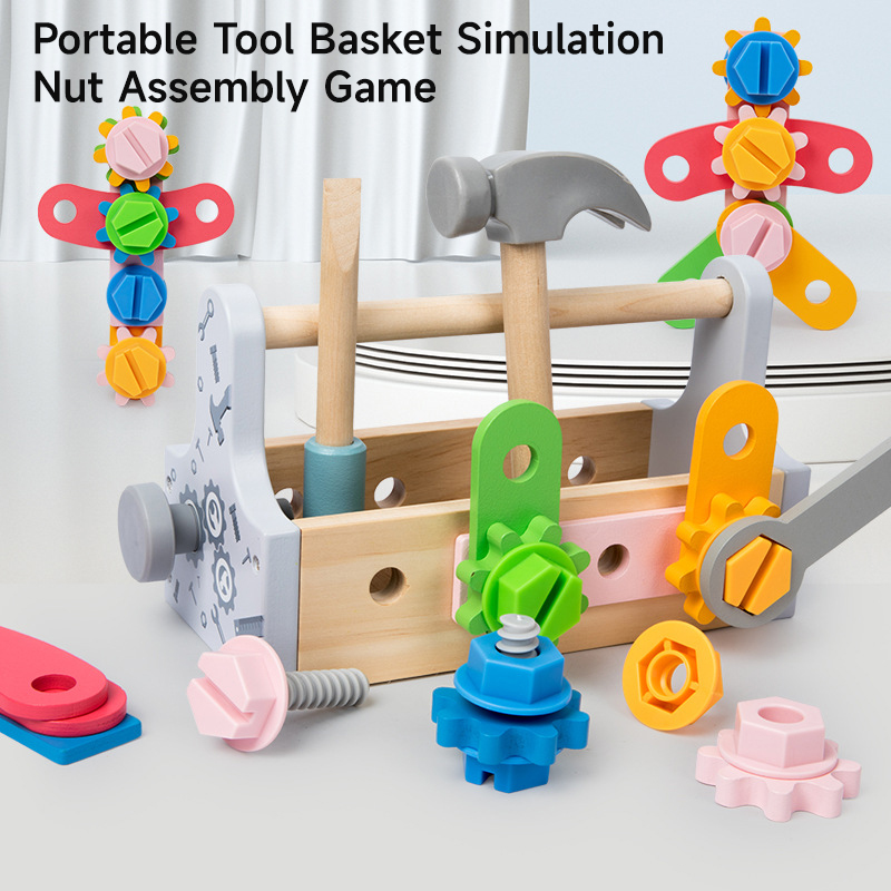 Children Toolbox Wooden Toys D - огляд і ціна Kids Outdoor Wooden Playset