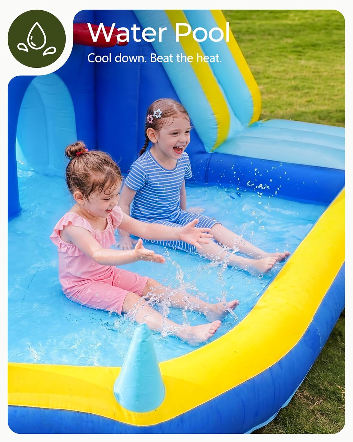 Kids Inflatable Water Slide Bo - огляд і ціна Kids Outdoor Water Slide