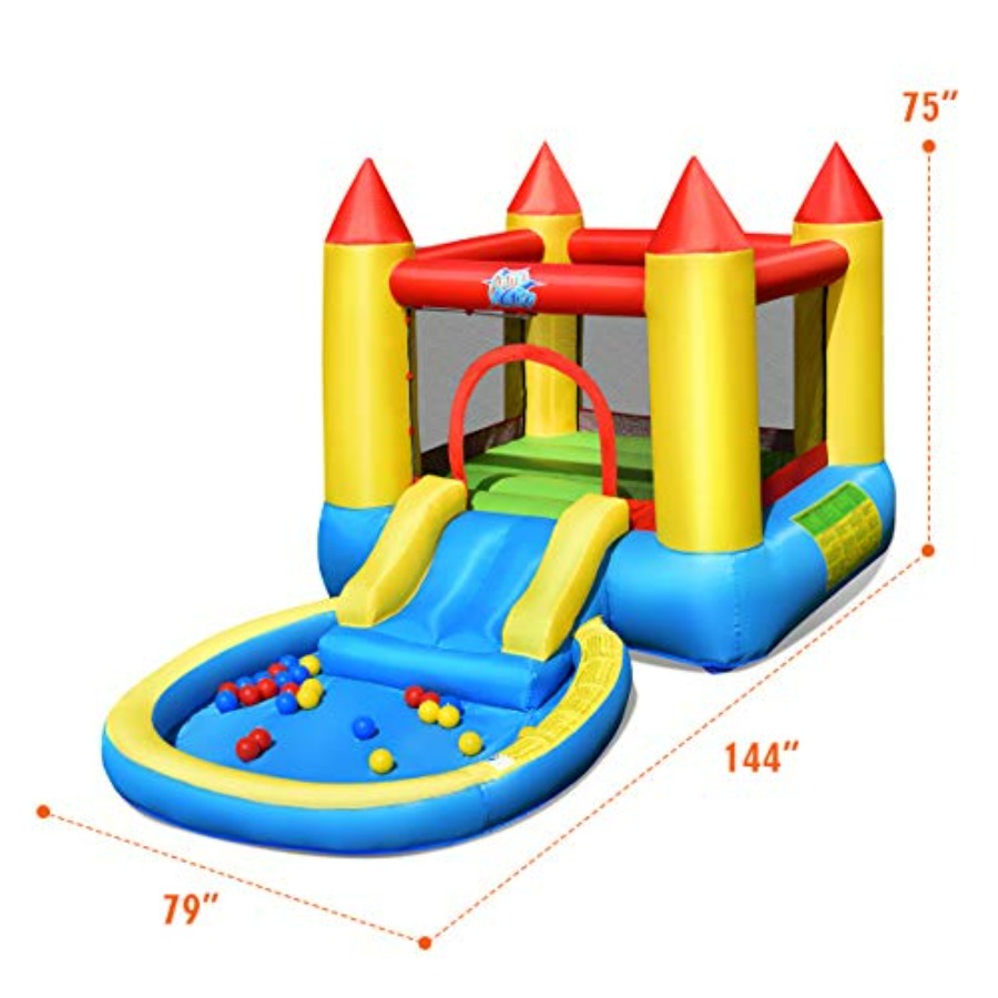 Outdoor backyard inflatable bo - огляд і ціна Kids Outdoor Water Slide