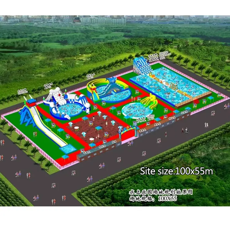 Custom Made Water Park Equipme - огляд і ціна Kids Outdoor Water Park