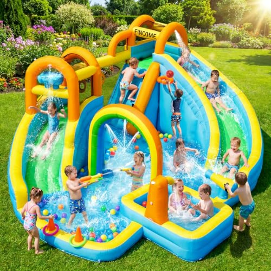 Backyard outdoor inflatable wa - огляд і ціна Kids Outdoor Water Slide