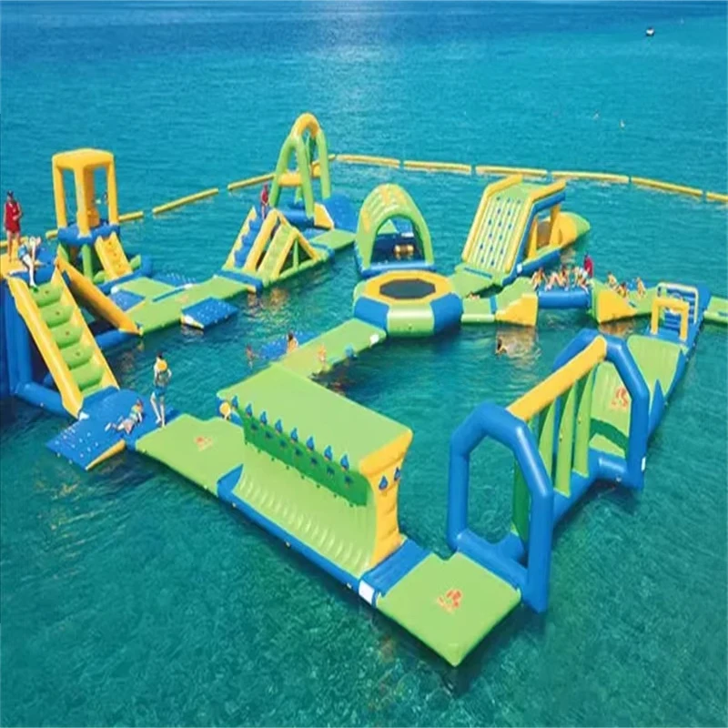 Large Inflatable Water Park wi - огляд і ціна Kids Outdoor Water Park