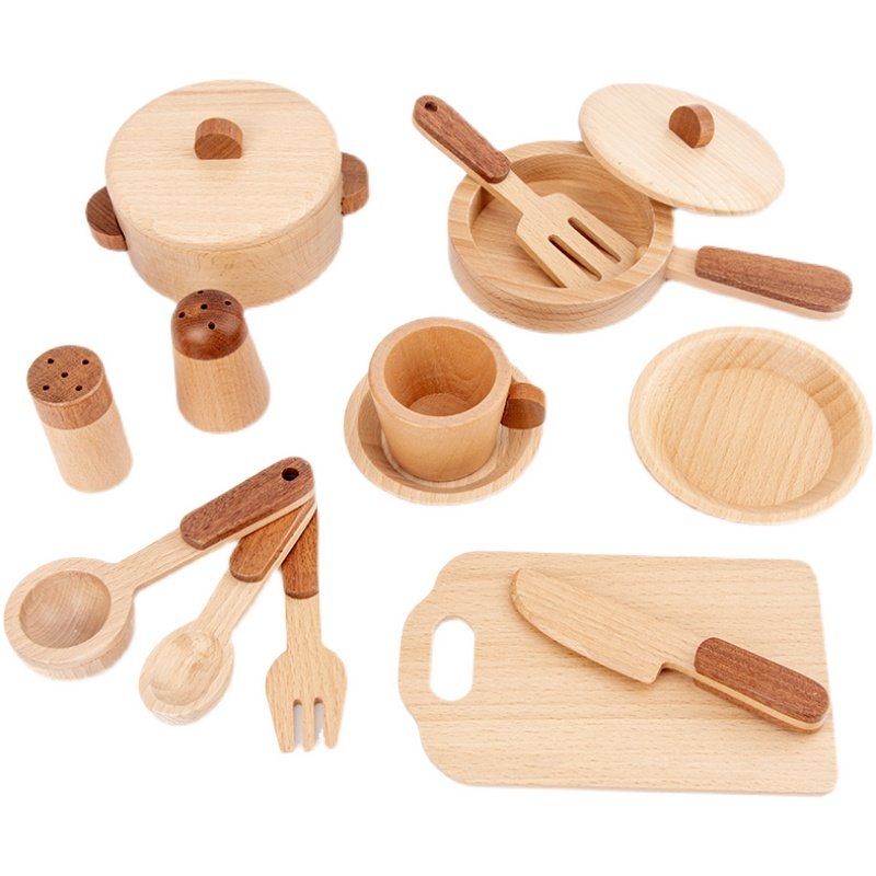 Maoduo Toys Beech Wooden Kids  - огляд і ціна Kids Outdoor Kitchen Accessories
