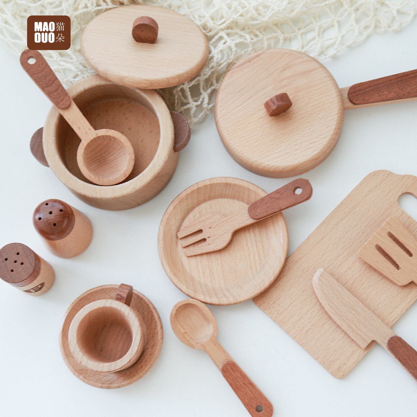 Maoduo Toys Beech Wooden Kids  - огляд і ціна Kids Outdoor Kitchen Accessories