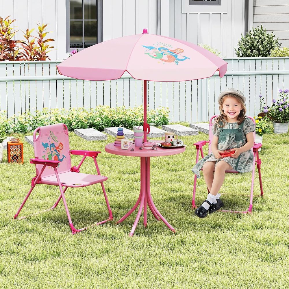 Kids Picnic Table, Kids Outdoo - огляд і ціна Kids Outdoor Umbrella For Table