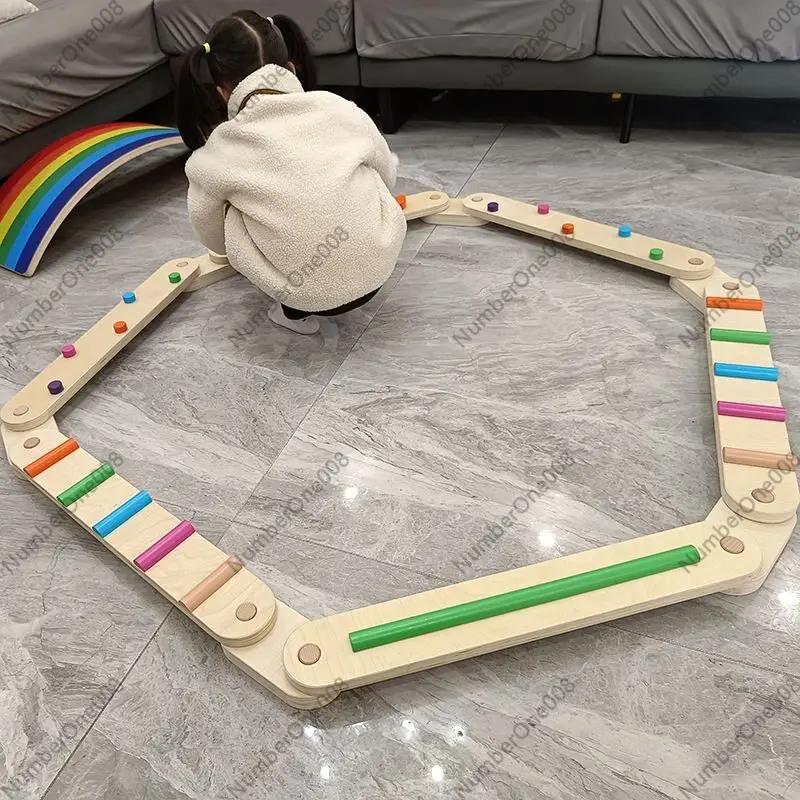 Thick Wooden Balance Beam Tact - огляд і ціна Kids Outdoor Balance Beam