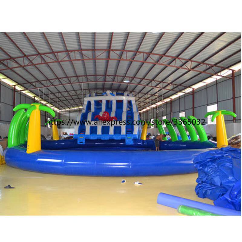 Outdoor Giant Whale Inflatable - огляд і ціна Kids Outdoor Water Park