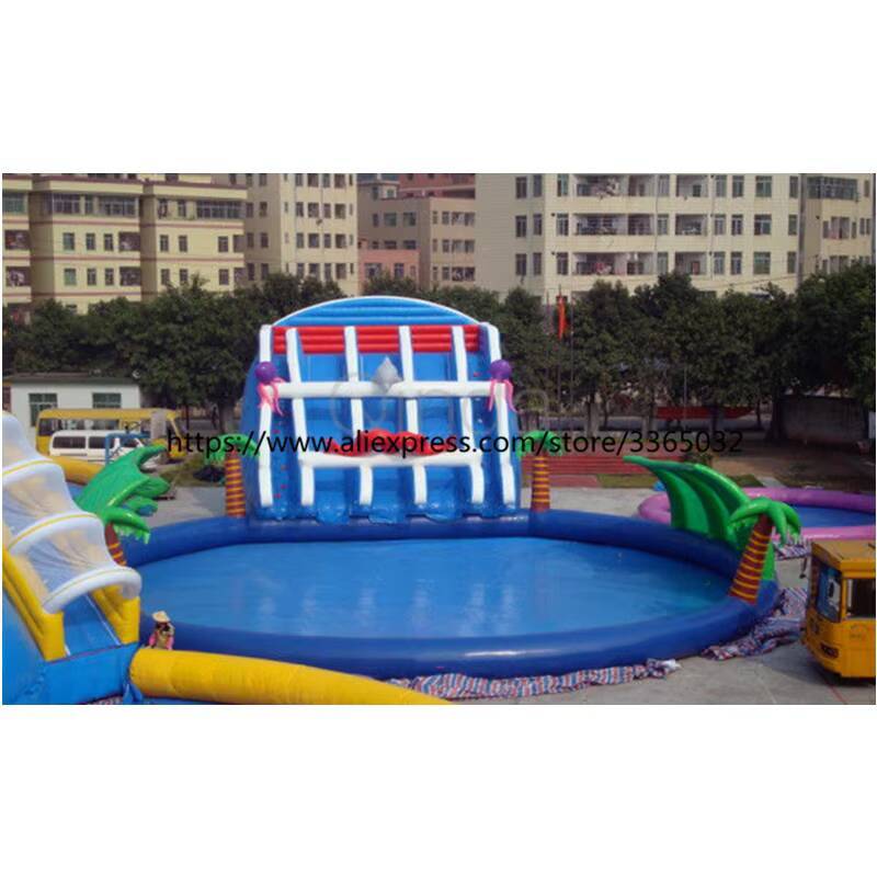 Outdoor Giant Whale Inflatable - огляд і ціна Kids Outdoor Water Park