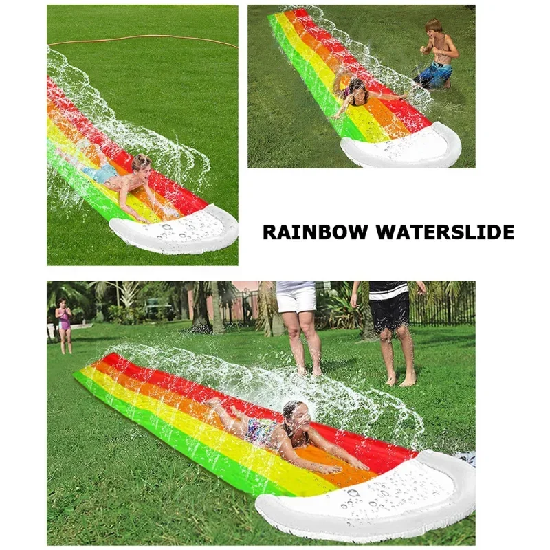 Summer Outdoor Inflatable Wate - огляд і ціна Kids Outdoor Water Slide