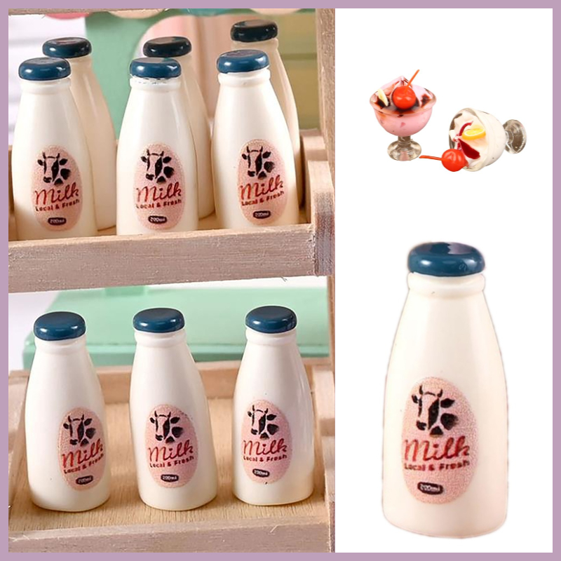 Miniature Food Model Toy Milk  - огляд і ціна Kids Outdoor Kitchen Accessories