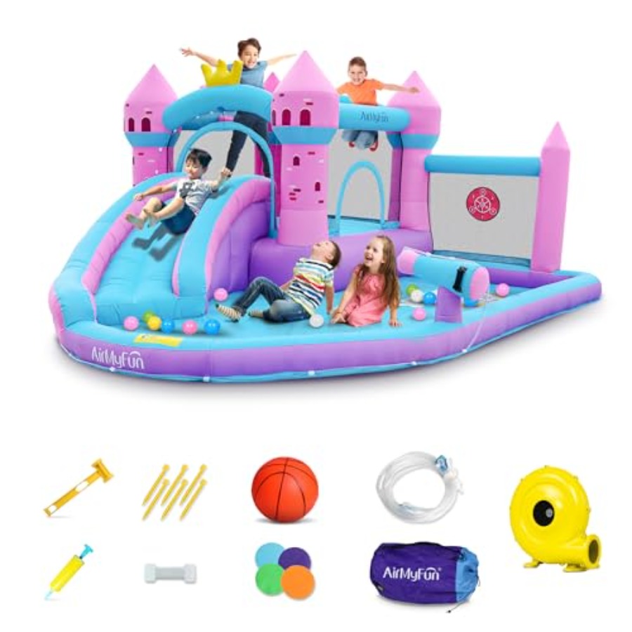 Backyard inflatable waterslide - огляд і ціна Kids Outdoor Water Slide