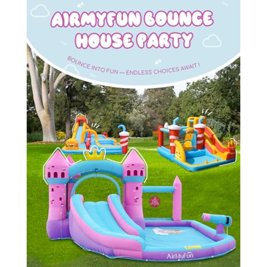 Backyard inflatable waterslide - огляд і ціна Kids Outdoor Water Slide