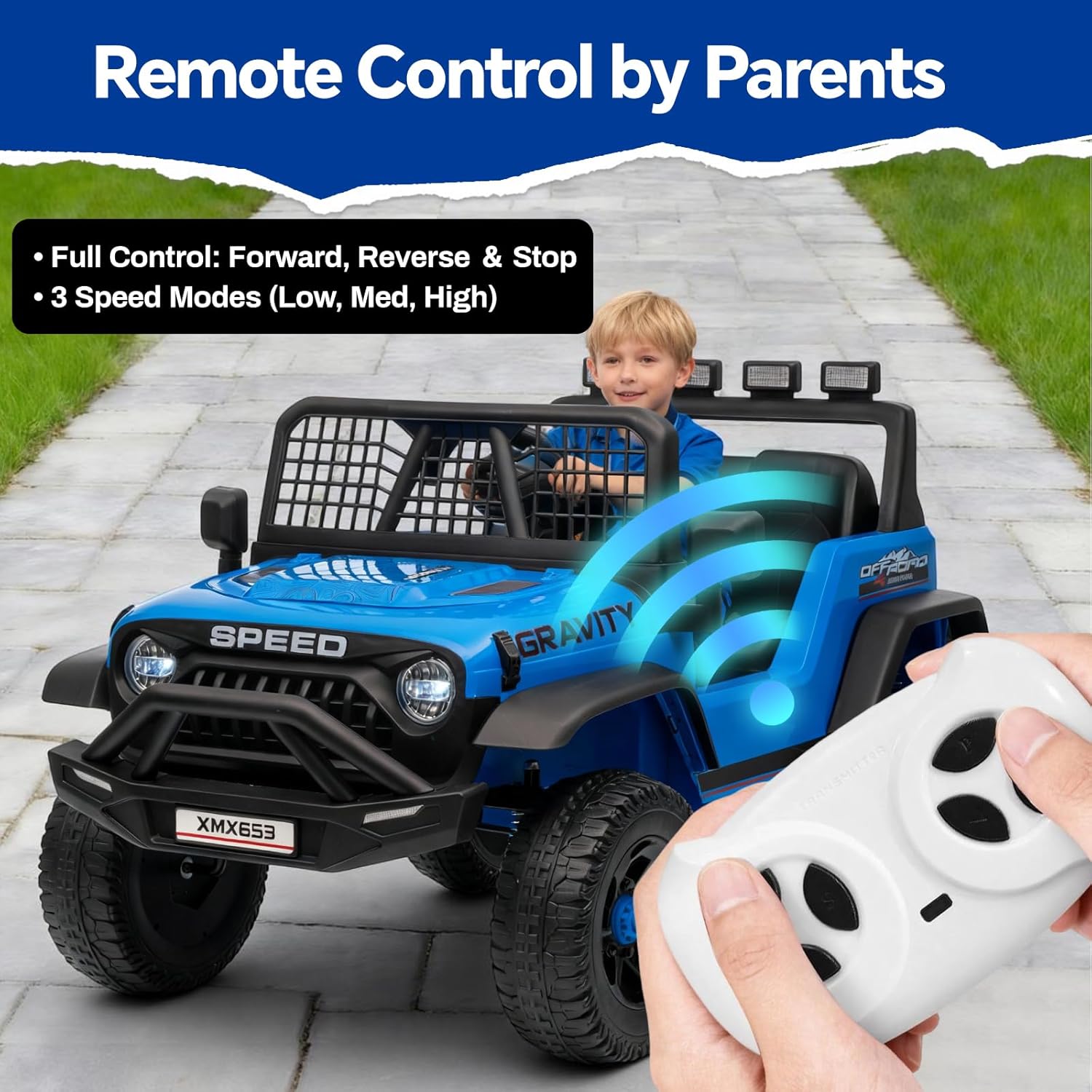12V Kids Electric Ride on Truc - огляд і ціна Ride On Toy Car