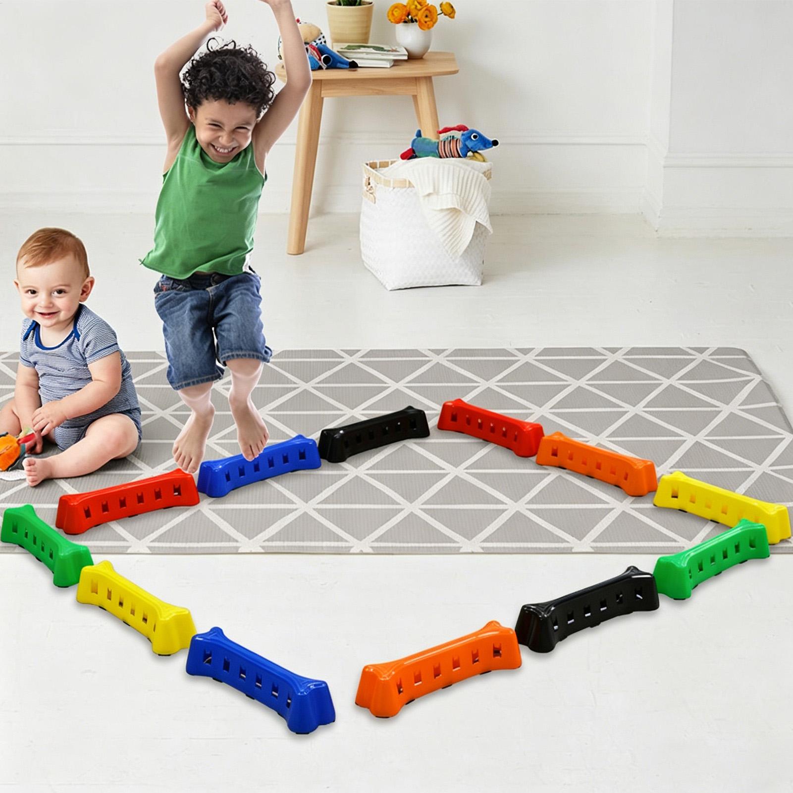 Kids Balance Beam Stackable No - огляд і ціна Kids Outdoor Balance Beam