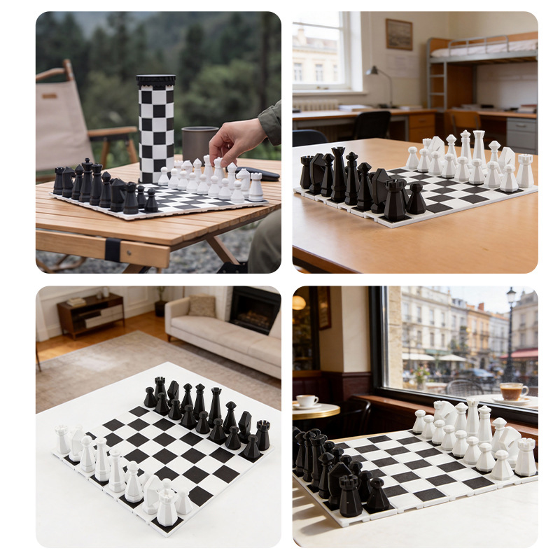 2 in 1 Portable Chess Game Set - огляд і ціна Kids Outdoor Storage