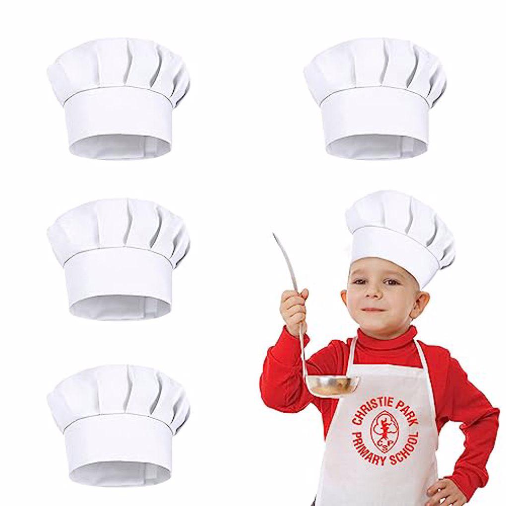 4PCS White Party Cap Hat Costu - огляд і ціна Kids Outdoor Kitchen Accessories