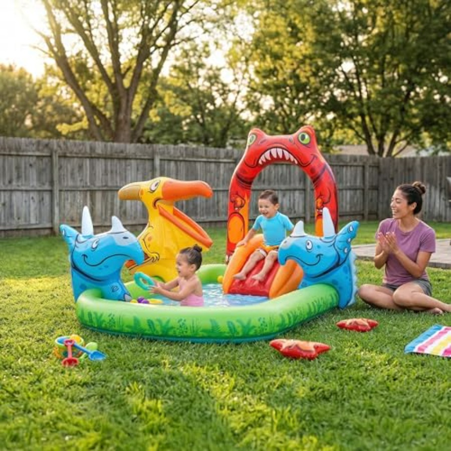 Outdoor water play center for  - огляд і ціна Kids Outdoor Water Slide