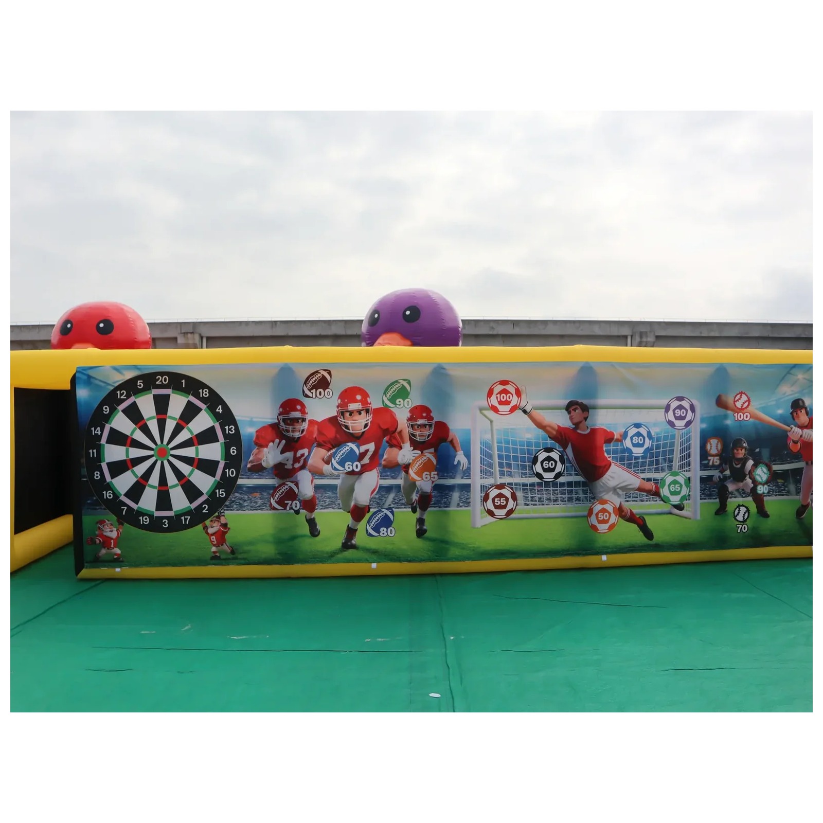 Inflatable Maze 5X8m 16X26ft Y - огляд і ціна Kids Outdoor Inflatable