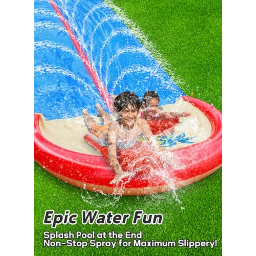 Outdoor backyard water slide f - огляд і ціна Kids Outdoor Water Slide