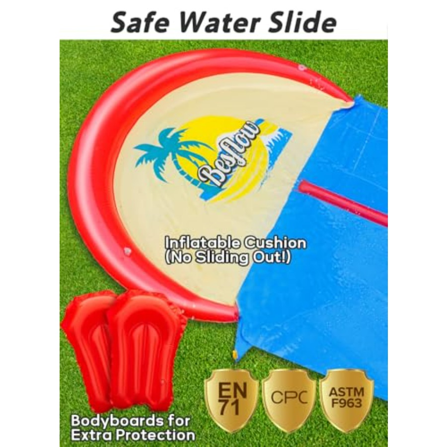 Outdoor backyard water slide f - огляд і ціна Kids Outdoor Water Slide